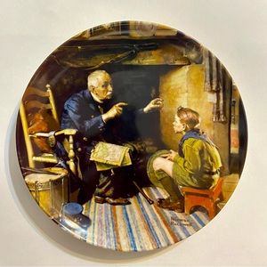 "The Veteran" Norman Rockwell Plate #8103H